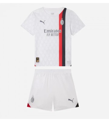AC Milan Replica Away Stadium Kit for Kids 2023-24 Short Sleeve (+ pants)